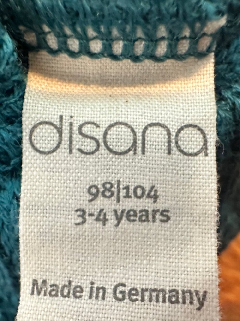 Disana Kids Organic Merino Wool Leggings (3-4) - Picture 3 of 3